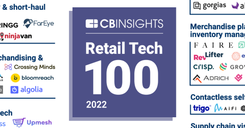The Retail Tech 100: The top retail tech companies of 2022 - CB Insights Research