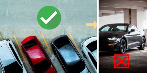 Las Vegas Airport has new parking rule requiring cars to pull forward so they can scan license plate