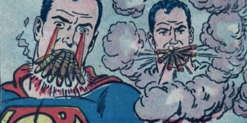 Did DC Decide That Superman Literally Could Not Smoke Tobacco?