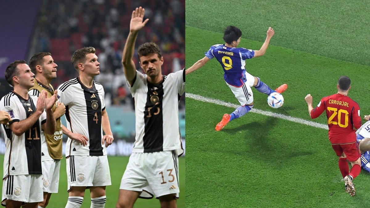 Germany out of World Cup by razor-thin margin thanks to Japan's second goal in upset win over Spain