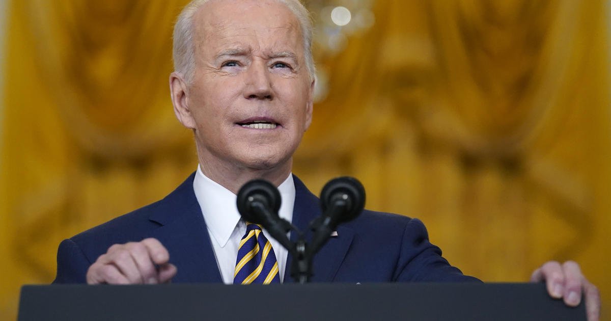 Biden takes defiant tone in press conference and says he didn't overpromise