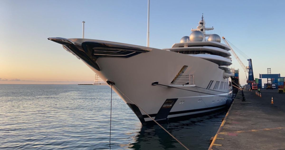 Russian oligarch's $300 million mega-yacht, the Amadea, seized in Fiji
