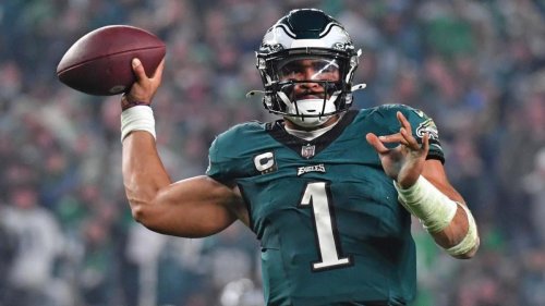 NFL player props, Super Bowl 59 picks, Chiefs vs. Eagles parlay, betting odds, best AI predictions for Hurts