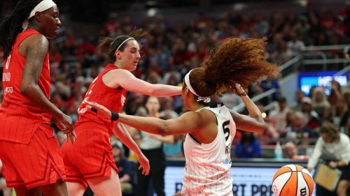WATCH: Caitlin Clark called for flagrant foul on Angel Reese; Fever star insists it was 'nothing malicious'