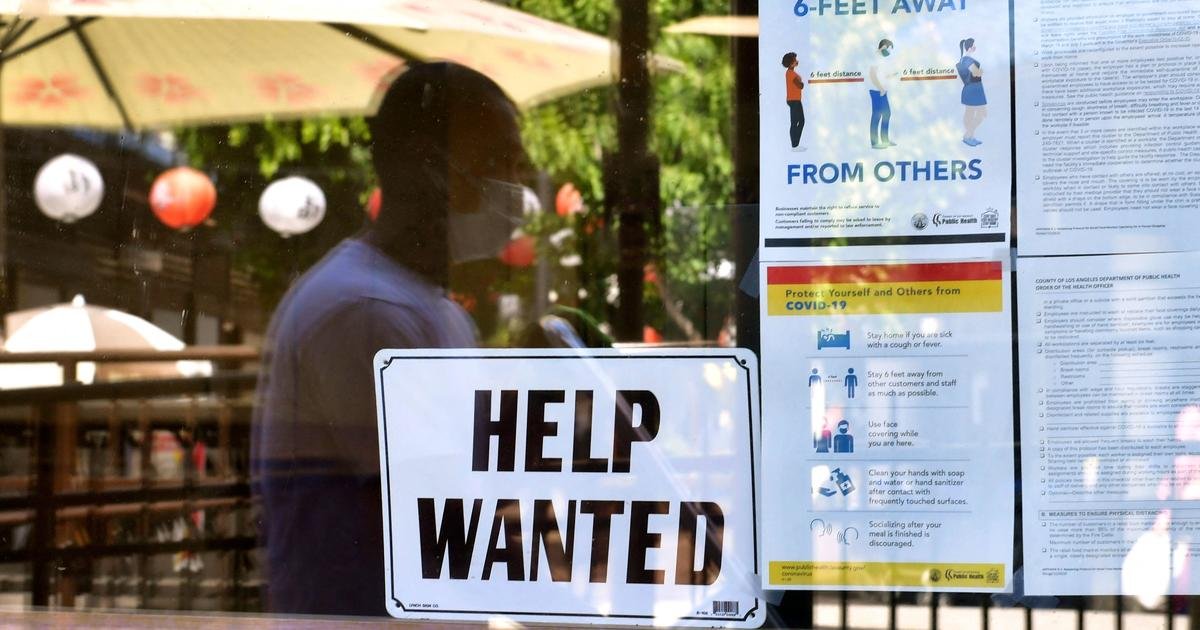 Unemployment rate falls to 5.8% — lowest rate since pandemic erupted