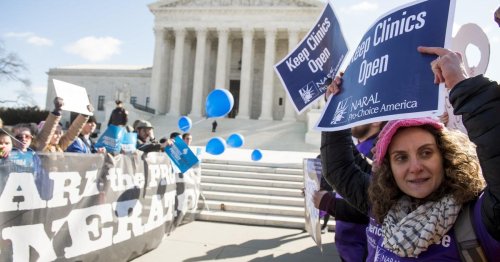 Which states would restrict or protect abortion rights with Roe overturned?