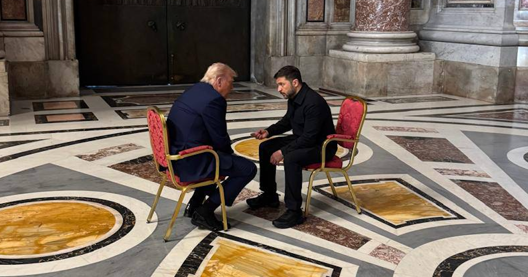Trump met Ukraine's President Volodymyr Zelenskyy ahead of funeral of Pope Francis