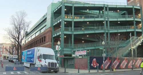 Truck Day at Fenway Park as Red Sox leave frigid Boston for sunny Florida