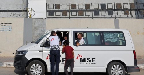 Doctors Without Borders urges more humanitarian aid for Gaza