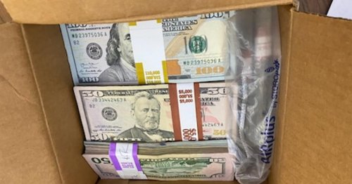 A physics professor was opening his mail when he found a box. Inside was $180,000 from an anonymous donor.