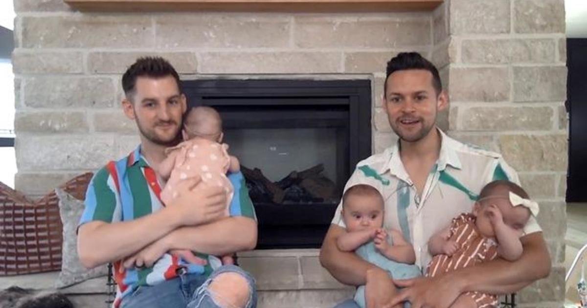 Pride Month Love Stories: Couple finds greatest love after welcoming triplets