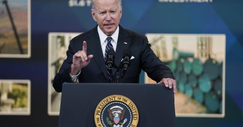 Biden calls for three-month federal gas tax "holiday"