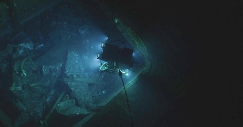 In a first, explorers at WWII shipwreck discover aircraft from legendary Battle of Midway