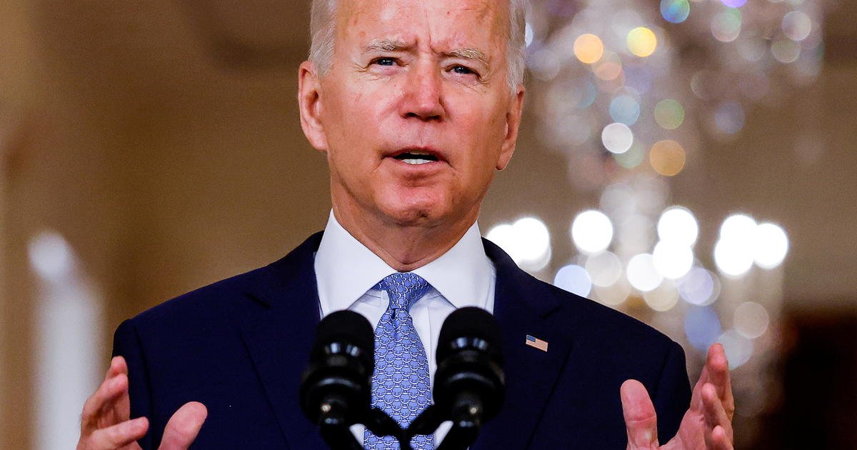 Biden forcefully defends Afghanistan exit and decision to end war