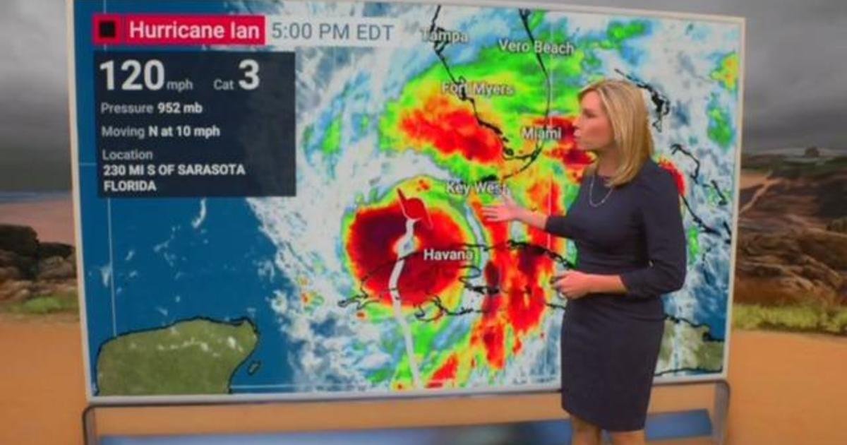 Tracking Hurricane Ian's expected landfall