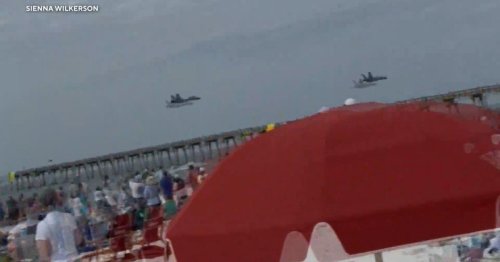 Navy's elite Blue Angels won't be reprimanded after video shows low flyover at Florida beach