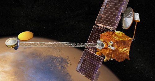 Mars horizon captured in new image: "No Mars spacecraft has ever had this kind of view before"