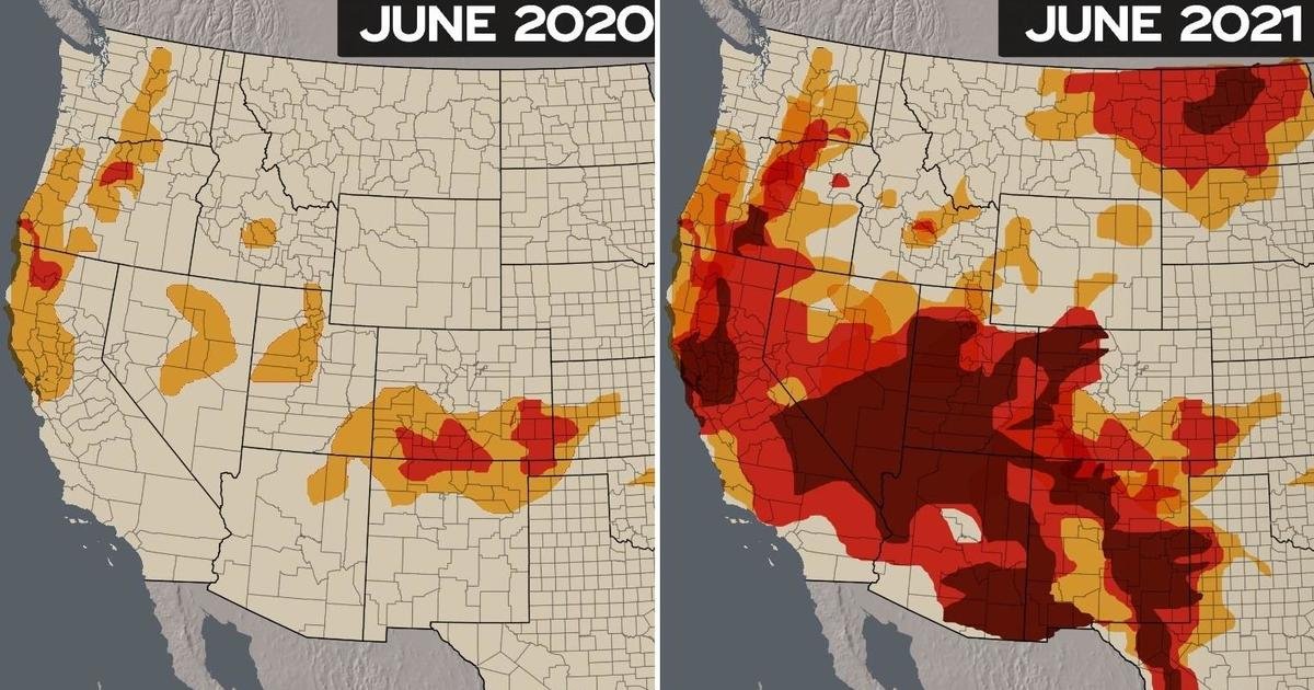 "Megadrought" in West means threat of extreme fire season ahead