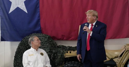 Trump receives endorsement from Texas Gov. Greg Abbott at border as both Republicans outline hardline immigration agenda
