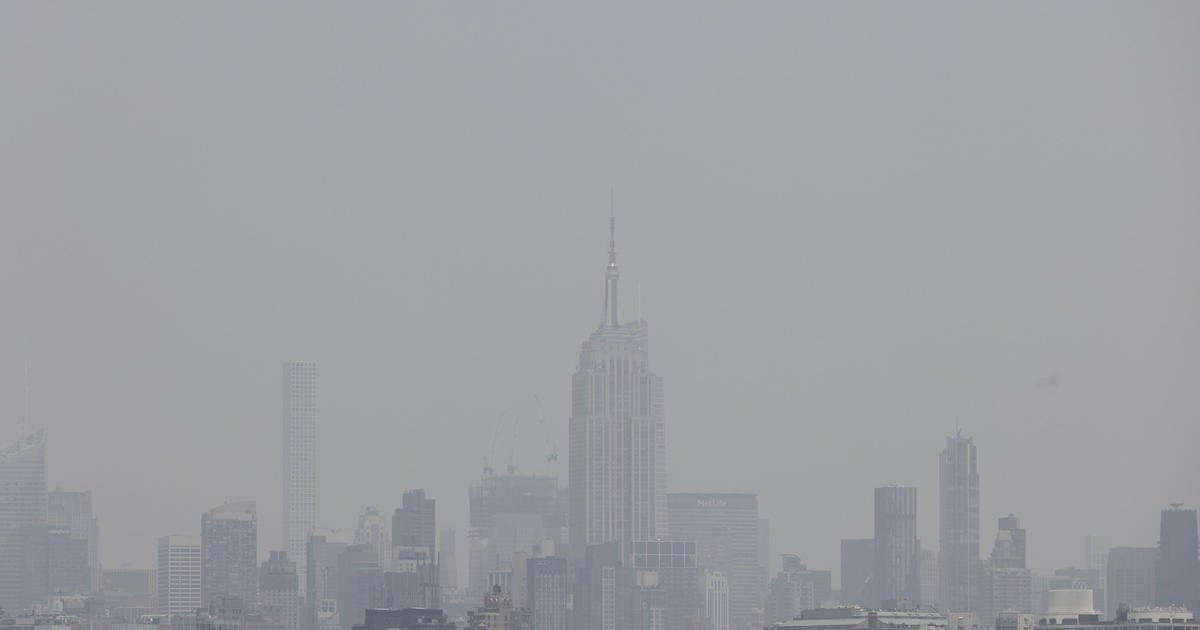 Air Quality Health Advisory in effect for New York City, Long Island and surrounding areas through Wednesday due to wildfires in Canada