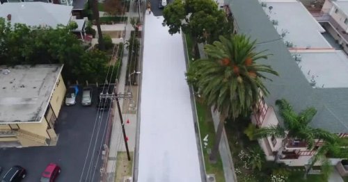 Los Angeles is painting some of its streets white and the reasons why are pretty cool