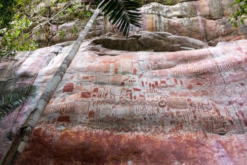Tens of Thousands of 12,000-Year-Old Rock Paintings Found in Colombia