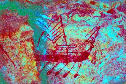 New Study Identifies Mysterious Boats Painted in Australian Cave