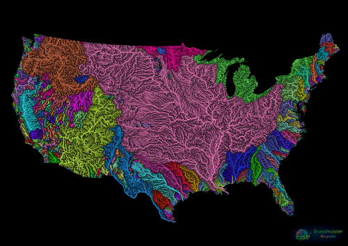These Beautiful Maps Capture the Rivers That Pulse Through Our World