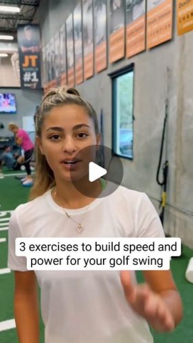 Golf Performance & Fitness on Instagram: "Everyone wants to increase speed and power in their ⛳ swing right? Check out these exercises delivered by @gabbygolfgirl that do just that. 💪💥 It's so beneficial to add biomechanically similar exercises to your workouts that mimic the movement of the golf swing, doing so will help "build a body fit for golf" ⛳#golf #golfworkout #golffitnessprofessional #GolfFit #golfswing #fitforgolf #golfperformance"