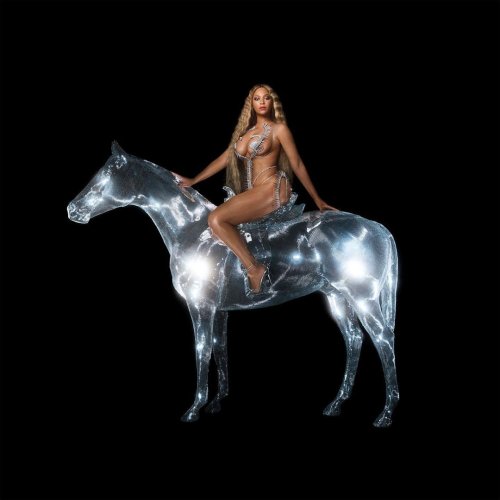 Beyoncé Poses atop a Holographic Horse for Her Renaissance Album Cover