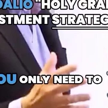 Business | Wealth | Self-Realization on Instagram: "Ray Dalio’s Investing Strategy: The Holy Grail 📈Learn how you can multiply your returns, and reduce the risk ratio by a factor of 5, acquiring uncorrelated assets! 👉FOLLOW @businesssapience for more valuable money insights! 👉FOLLOW @businesssapience for more valuable money insights! #Investing #FinancialWisdom #TheHolyGrail #Diversification #RayDalio #PortfolioConstruction #RiskManagement #InvestmentStrategy"