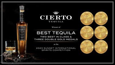A Milestone in the Spirits World: CIERTO Tequila’s Unprecedented Journey to Excellence and Recognition