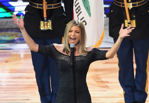 Fergie apologized for her rendition of the national anthem - 'I tried my best'