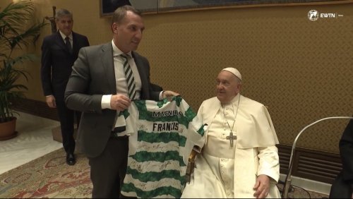 Brendan Rodgers reflects on Celtic’s “incredible” visit to the Pope
