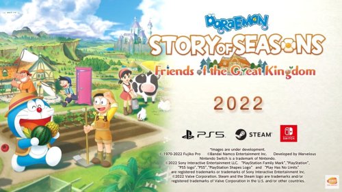 Doraemon Story of Seasons – Farming Simulation bekommt 2022 mit Friends of the Great Kingdom einen Nachfolger