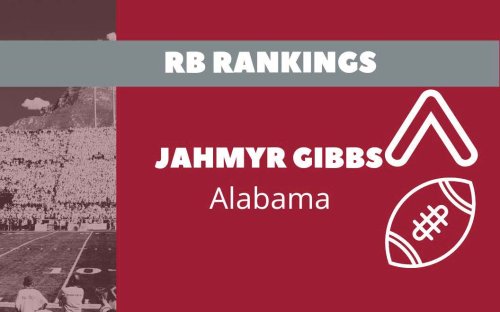 RB Rankings: Jahmyr Gibbs