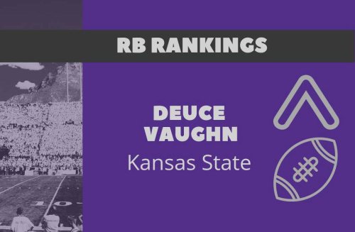 RB Rankings: Deuce Vaughn