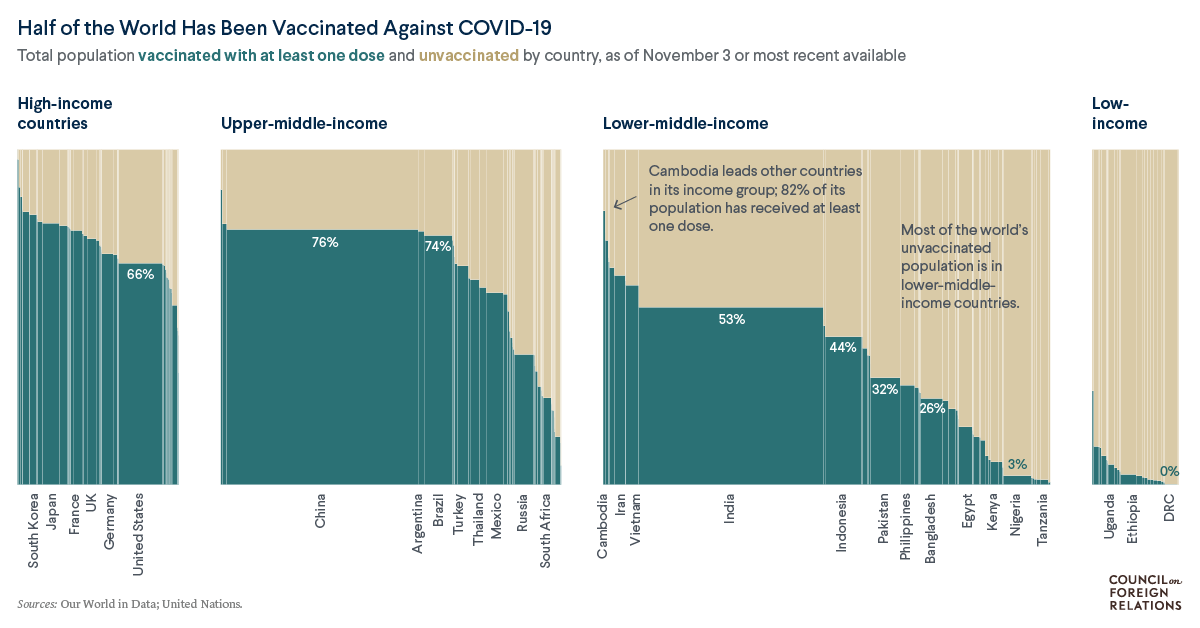Seven Charts That Explain the COVID-19 Pandemic in 2021