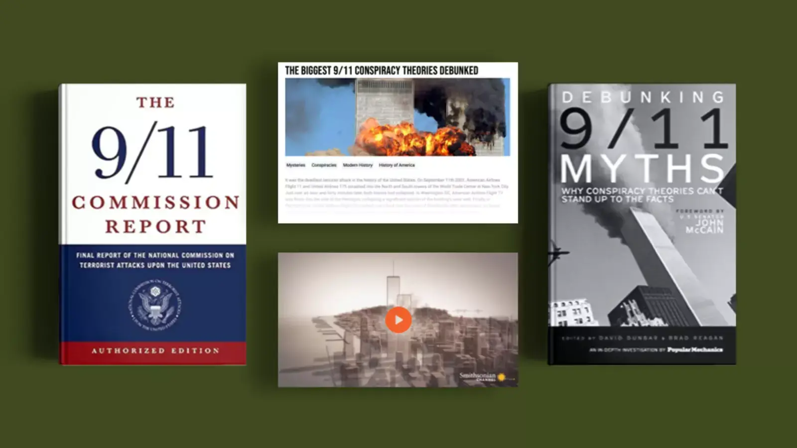 Seven Resources Debunking 9/11 Conspiracy Theories