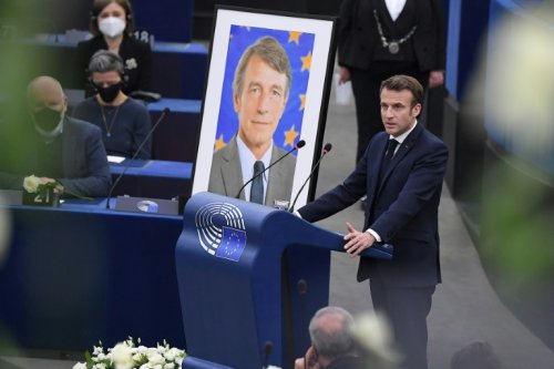 Dernier hommage du Parlement au président David Sassoli, un "fier Européen"