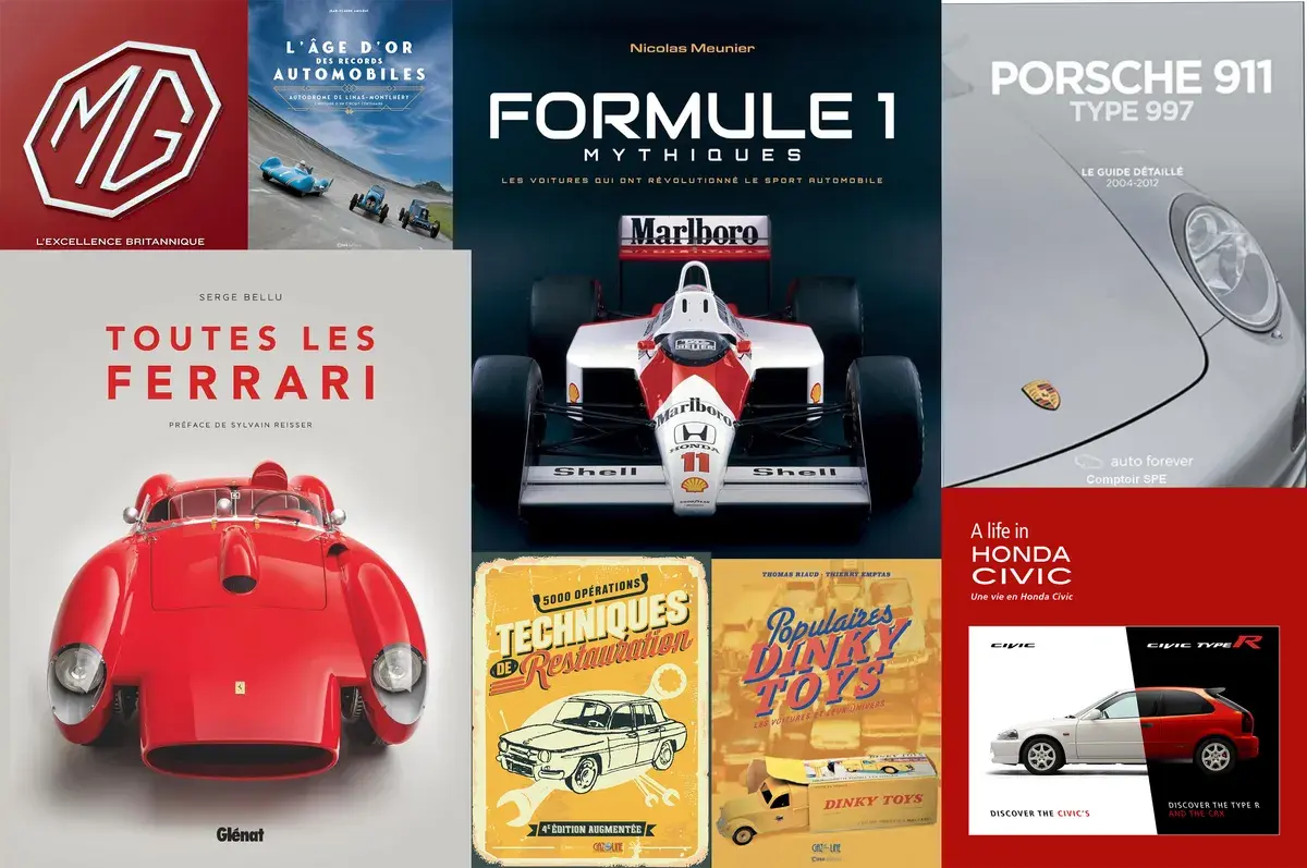 Ferrari, Formule 1, histoire de Montlhéry… Notre sélection de livres auto à offrir à Noël