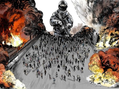 2045 : le Royaume-Uni explose, la France en pompier