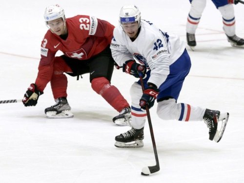 Hockey sur glace : la France chute contre la Suisse au Mondial