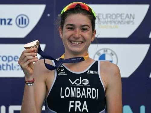 Euro de triathlon : la Française Emma Lombardi en bronze