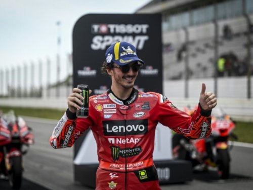 Au Portugal, Bagnaia premier "sprinteur" de l'histoire en MotoGP, Quartararo loin derrière