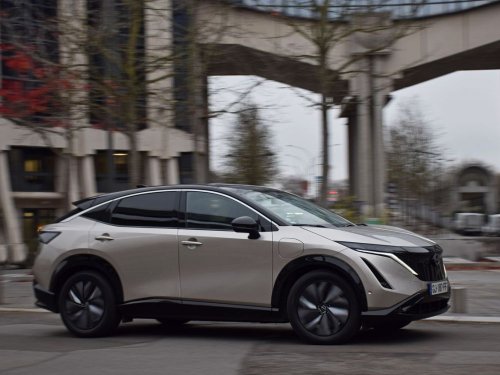 En images : essai Nissan Ariya