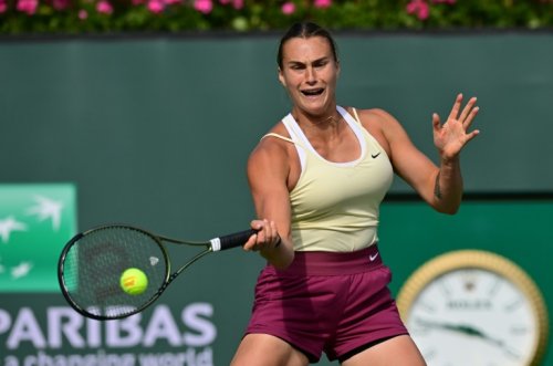 Indian Wells : Aryna Sabalenka fonce en finale