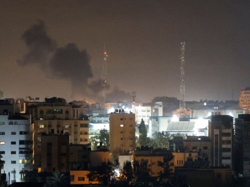 Frappes israéliennes à Gaza après un tir de roquette