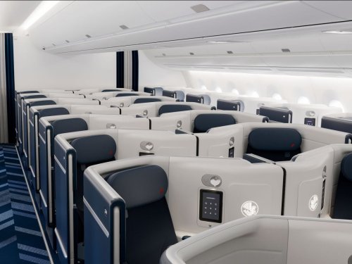 Air France dévoile le nouveau siège business de ses futurs Airbus A350