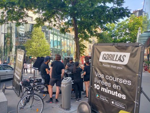 Les salariés de Gorillas se mettent en grève